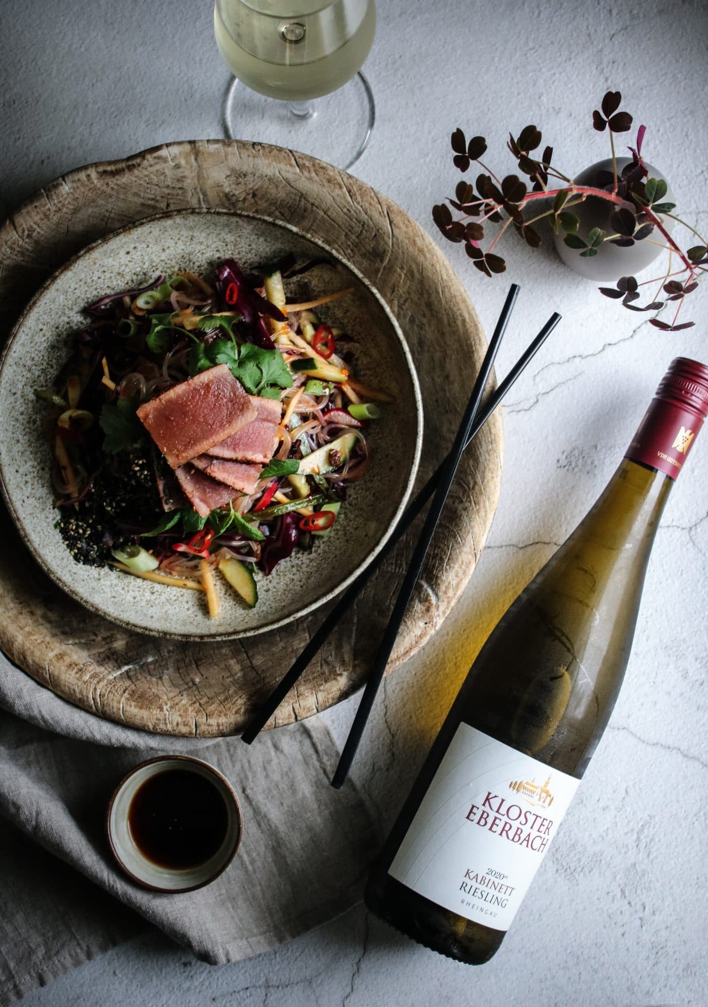 Nudelsallad till Kabinett